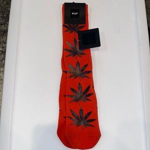 Huf tiedye leaves plantlife socks
